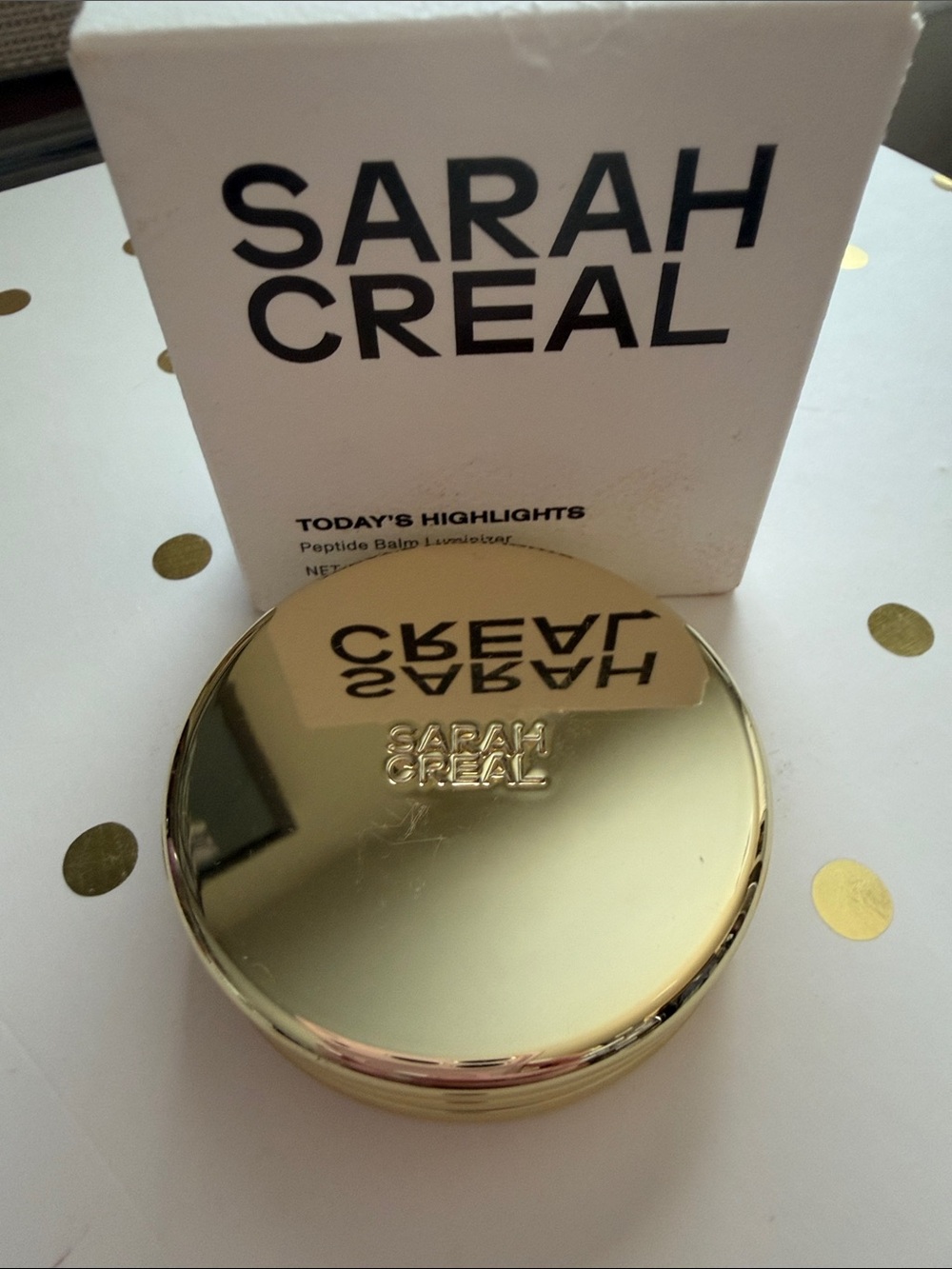 SARAH CREAL Today's Highlights 12H Peptide Balm Luminizer This Just IN $55
